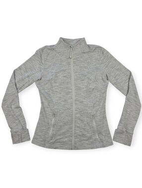 Lululemon Define JacketWee Are From Space Nimbus Battleship Women's Sz 12 Gray